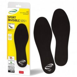 Wkładki sportowe Noene Invisible SOS. Czarne buty trekkingowe NOENE, bez wzorów, bez zapięcia. Za 172.00 zł.