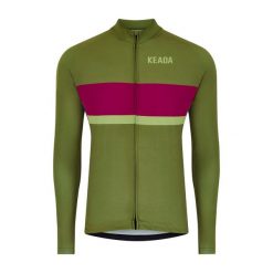 Męska koszulka rowerowa z długim rękawem - Onwards Two. Czerwone bluzy DONDA, m, bez wzorów, bez kaptura. Za 332.00 zł.