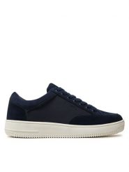 Pierre Cardin Sneakersy 4719 Granatowy. Niebieskie buty sportowe casual Pierre Cardin, bez wzorów, ze skóry, bez zapięcia. Za 259.99 zł.