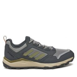Buty do biegania adidas. Szare buty do biegania Adidas, bez wzorów, bez zapięcia, do biegania. Za 259.99 zł.