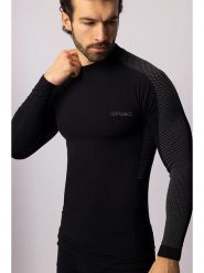 Spaio Koszulka termiczna "Fierce" w kolorze antracytowo-czarnym rozmiar: S. Czarne t-shirty sportowe Spaio, bez wzorów, z materiału, bez ramiączek, outdoorowe. Za 174.84 zł.