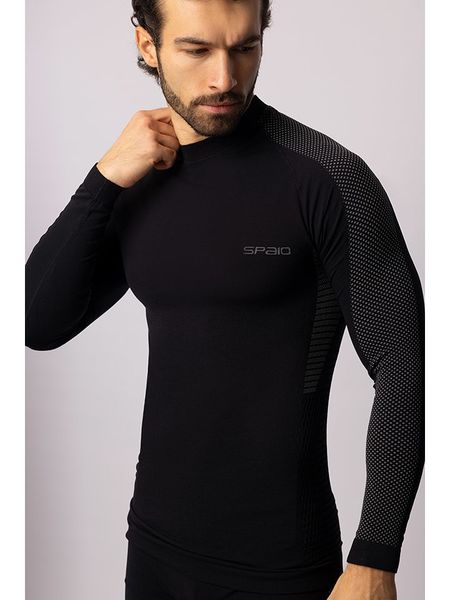 Spaio Koszulka termiczna "Fierce" w kolorze antracytowo-czarnym rozmiar: S. Czarne t-shirty sportowe Spaio, bez wzorów, z materiału, bez ramiączek, outdoorowe. Za 174.84 zł.