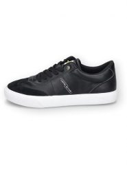 Camel Active Skórzane sneakersy "Bridge" w kolorze czarnym rozmiar: 44. Czarne buty sportowe casual Camel Active, bez wzorów, bez zapięcia. Za 210.81 zł.