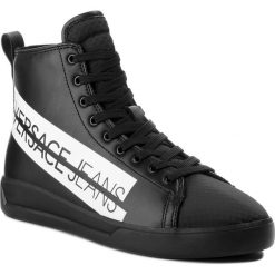 Sneakersy VERSACE JEANS - E0YSBSH5 70849 899. Czarne buty sportowe casual marki Versace Jeans, z jeansu. W wyprzedaży za 489.00 zł.