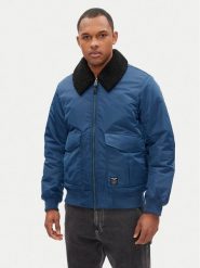 Pepe Jeans Kurtka bomber Melvin PM403060 Niebieski Regular Fit. Niebieskie kurtki Pepe Jeans, m, bez wzorów, z jeansu, bez kaptura. Za 769.99 zł.