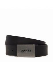 Guess Pasek Męski M4BZ34 L0OK0 Czarny. Czarne paski Guess, z aplikacjami, ze skóry. Za 219.99 zł.