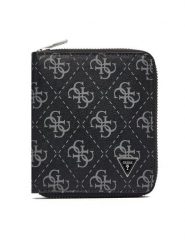 Guess Portfel SMMALO LEA02 Czarny. Czarne portfele Guess, z aplikacjami, ze skóry. Za 319.99 zł.