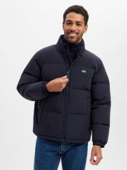 Lacoste kurtka puchowa Mężczyźni Sztuczne włókno niebieski, 52. Niebieskie kurtki LACOSTE, m, bez wzorów, z puchu, bez kaptura. Za 1,849.95 zł.