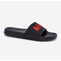 Klapki Męskie Lee Cooper LCW-25-07-3526M Czarne. Czarne klapki z gumy. Za 131.88 zł.