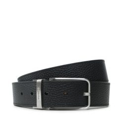 Pasek Męski Calvin Klein. Czarne paski CALVIN KLEIN, bez wzorów. Za 329.99 zł.