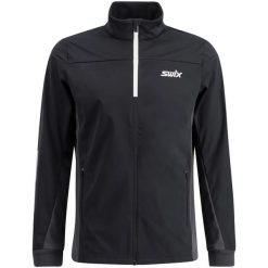 Kurtka narciarska Swix Cross. Czarne kurtki narciarskie i snowboardowe Swix, m, bez wzorów, narciarskie. Za 591.00 zł.