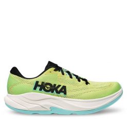 Buty do biegania Hoka. Żółte buty do biegania HOKA, bez wzorów, bez zapięcia, do biegania. Za 629.99 zł.
