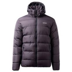 Kurtka Męska Pikowanie Solfin. Brązowe kurtki Hi-tec, l, bez wzorów, bez kaptura. Za 265.99 zł.