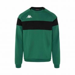 Bluza Kappa Dido. Czarne bluzy Kappa, bez wzorów, bez kaptura. Za 161.65 zł.