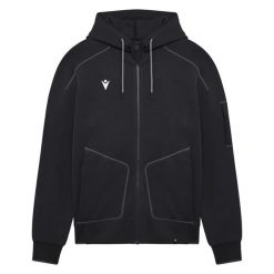 Bluza z kapturem Macron Icon Skiros. Czarne bluzy z kapturem Macron, m, bez wzorów, z bawełny, z kapturem. Za 376.15 zł.