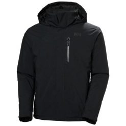 Kurtka narciarska Helly Hansen Crewser. Czarne kurtki narciarskie i snowboardowe Helly Hansen, m, bez wzorów, narciarskie. Za 1,112.50 zł.