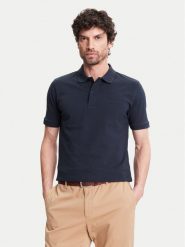 Pierre Cardin Polo C5 21354.2110 Granatowy Regular Fit. Niebieskie koszulki polo Pierre Cardin, m, bez wzorów, z bawełny, bez kołnierzyka, bez ramiączek. Za 259.99 zł.