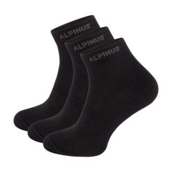 Skarpety Alpinus Split 3 pary Coolmax. Czarne skarpety Alpinus, bez wzorów. Za 59.99 zł.