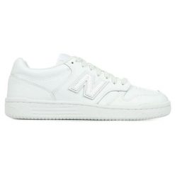 New Balance Sneakersy Unisex Buty Lifestyle - Ltz - Skóra / Tekstyl Dorosłych. Białe buty sportowe casual New Balance, bez wzorów, z materiału, bez zapięcia. Za 359.00 zł.