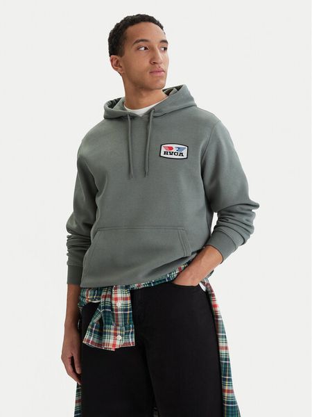 RVCA Bluza Soar 23A413508 Zielony Regular Fit. Zielone bluzy RVCA, m, bez wzorów, z syntetyku, bez kaptura. Za 349.99 zł.