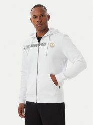 Beverly Hills Polo Club Bluza M6603T-HR Biały Regular Fit. Białe bluzy Beverly Hills Polo Club, l, bez wzorów, z bawełny, bez kaptura. Za 244.99 zł.