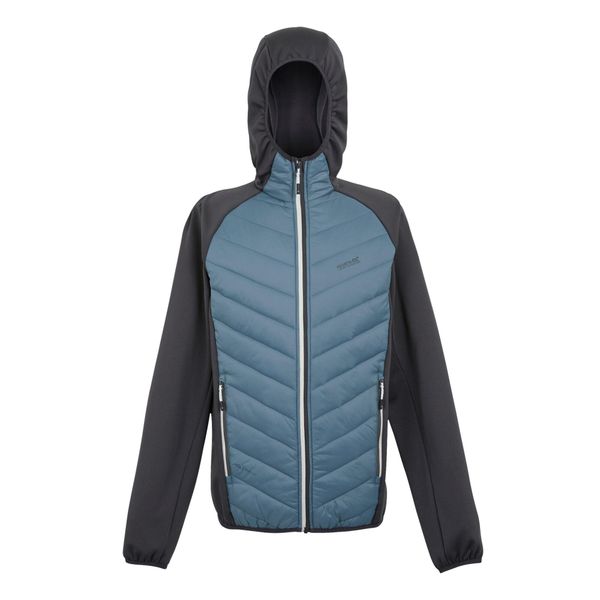 Męska Kurtka Hybrydowa Andreson VIII. Niebieskie kurtki Regatta, m, bez wzorów, z puchu, bez kaptura. Za 114.99 zł.