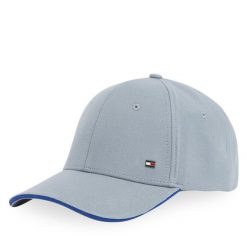 Czapka z daszkiem Tommy Hilfiger. Szare czapki z daszkiem Tommy Hilfiger, bez wzorów. Za 189.99 zł.