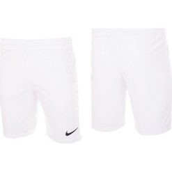 Spodenki sportowe męskie Nike Park II Knit Short NB. Białe krótkie spodenki sportowe Nike, m, bez wzorów. Za 46.00 zł.