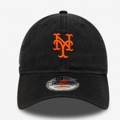 Czapka New Era 920 Prana z Napisem NEY MET Czarna. Czarne czapki zimowe New Era, bez wzorów. Za 156.51 zł.