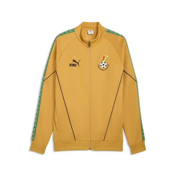 Męska kurtka Ghany KING Anthem PUMA. Czarne kurtki Puma, m, bez wzorów, z materiału, bez kaptura. Za 389.00 zł.