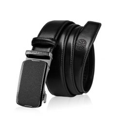 Skórzany pasek męski BETLEWSKI Czarny 120. Czarne paski Betlewski, bez wzorów, ze skóry. Za 109.99 zł.