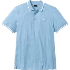 Shirt polo bonprix lodowy niebieski. Koszulki polo marki bonprix. Za 37.99 zł.