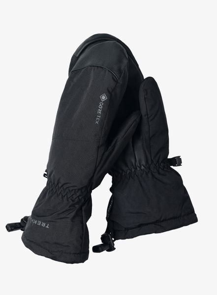 Rękawiczki wodoodporne Trekmates Chamonix GTX Mitts. Czarne rękawiczki TREKMATES, na zimę, bez wzorów, z gore-texu. Za 232.09 zł.