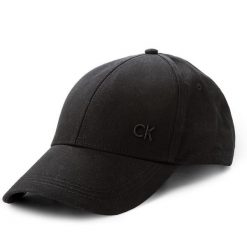 Czapka z daszkiem Calvin Klein. Czarne czapki z daszkiem CALVIN KLEIN, bez wzorów. Za 99.99 zł.