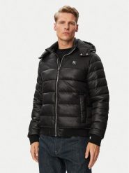 KARL LAGERFELD Kurtka zimowa 505023 563590 Czarny Regular Fit. Czarne kurtki KARL LAGERFELD, na zimę, m, bez wzorów, z syntetyku, bez kaptura. Za 1,079.00 zł.
