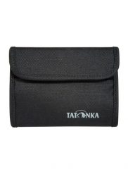 Portfel RFID Tatonka Euro Wallet RFID B - black. Czarne portfele Tatonka, bez wzorów, z materiału. Za 119.99 zł.