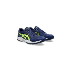 Męskie buty sportowe halowe ASICS UPCOURT 6 1071A104-400. Niebieskie buty do koszykówki ASICS, bez zapięcia, do koszykówki. Za 159.00 zł.