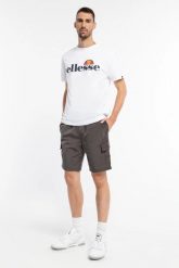 SPODENKI MĘSKIE BOJÓWKI ELLESSE CHAPS SHORT PRZED KOLANO KOLOR SZARY. Szare joggery i bojówki Ellesse, l, bez wzorów, z bawełny, eleganckie. Za 239.00 zł.