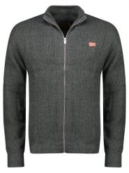 Geographical Norway Kardigan w kolorze antracytowym rozmiar: S. Czarne swetry rozpinane Geographical Norway, s, bez wzorów, ze splotem, bez kołnierzyka, bez ramiączek. Za 83.81 zł.