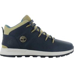 Buty męskie do turystyki Timberland Sprint Trekker granatowe. Niebieskie buty turystyczne Timberland, bez wzorów, z materiału, bez zapięcia, do biegania. Za 513.05 zł.