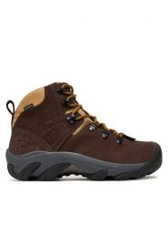 Keen Trekkingi Pyrenees 1029399 Brązowy. Brązowe botki sznurowane Keen, bez wzorów, ze skóry, bez obcasa, bez zapięcia. Za 469.99 zł.