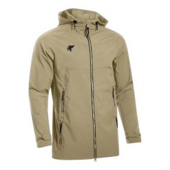 Kurtka softshell z kapturem Joma Explorer. Brązowe kurtki Joma, m, bez wzorów, z materiału, z kapturem. Za 326.50 zł.