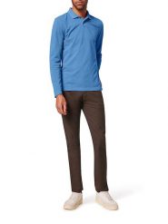 Pierre Cardin Koszulka polo w kolorze niebieskim rozmiar: XXL. Niebieskie koszulki polo Pierre Cardin, xxl, bez wzorów, z bawełny, bez kołnierzyka, bez ramiączek. Za 154.95 zł.