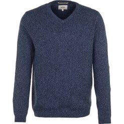 Sweter w kolorze granatowym. Niebieskie swetry nierozpinane Camel Active, m, bez wzorów, ze skóry, bez kołnierzyka, bez ramiączek. W wyprzedaży za 175.95 zł.