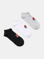 Skarpetki stopki 3 pack Ellesse - wielobarwny. Skarpety Sinsay, bez wzorów. Za 25.99 zł.