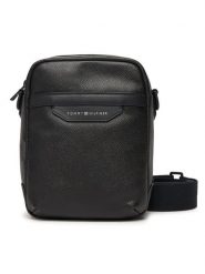 Tommy Hilfiger Saszetka AM0AM13546 Czarny. Czarne torby na ramię Tommy Hilfiger, bez wzorów, ze skóry, bez dodatków. Za 449.99 zł.
