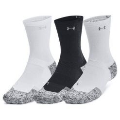 Skarpety Under Armour AD Pro Mid 3 pary. Czarne skarpety Under Armour, bez wzorów. Za 74.99 zł.