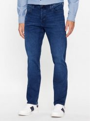 Jack&Jones Jeansy 12246918 Niebieski Tapered Fit. Niebieskie jeansy Jack&Jones, m. Za 199.99 zł.