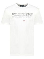Canadian Peak Koszulka "Jayeak" w kolorze białym rozmiar: M. Białe bezrękawniki Canadian Peak, m, bez wzorów, z bawełny, bez kołnierzyka, bez ramiączek. Za 84.01 zł.