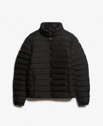 Superdry Kurtka Fuji Printed Padded – Slim Fit. Czarne kurtki Superdry, m, bez wzorów, z materiału, bez kaptura. Za 508.70 zł.